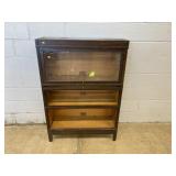 Globe Wernicke Mahogany Stacking Bookcase