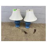 (2) Porcelain Table Lamps