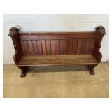 Vtg. Church Pew