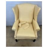 Ethan Allen Wingback Upholstered Chair
