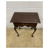 Ethan Allen Mahogany 1-drawer Side Table