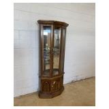 Modern Lighted Curio Cabinet