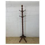 Vtg. Wooden Clothes Tree