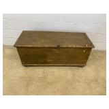 Antique Dovetailed Painted Blanket Chest