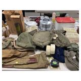 Gas Masks, Gun Cases, Military Bags