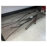 Vintage Lightning Rod Frames and Metalwares