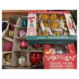 Mercury Glass Ornaments