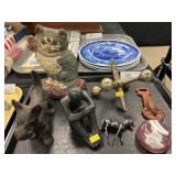 Cast Metal Collectibles with Paperweight
