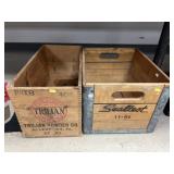 Wooden Powder and Milk Boxes
