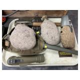 East German Canteens and Trench Shovels