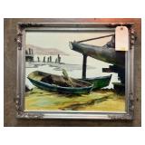 Unsigned Oil On Board