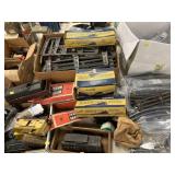 Incomplete Freight Cars, Train Track,