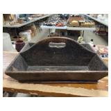 Primitive Wood Utensil Tray