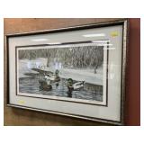 Framed Waterfowl Print