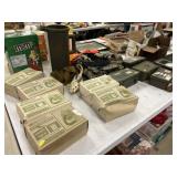 Gas Masks, Gun Cleaner, First Aid Kits