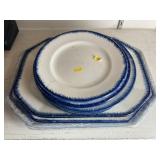 Feathered Edge and Transferware Chinaware