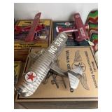 (3) Wings of Texaco Diecast Banks