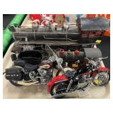 Franklin Mint Motorcycles with Locomotives