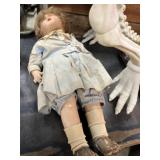 Vintage Composition Jointed Doll