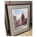 Hermansader Central Market Framed Print