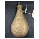 Contemporary Peace Type Powder Flask