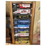 (9) 1:64 Scale Diecast Transport Trucks
