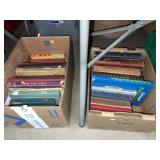 (2) Boxes of Books