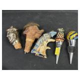 Bottle Tops with Figurine