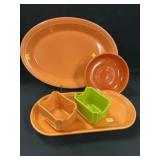(5) Pieces of Fiestaware