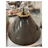 Antique Glass Hanging Light
