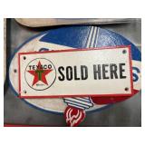 (3) Contemporary Cast Metal Signs