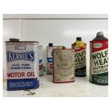 Advertising Oil and Powder Cans