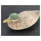 Gerald Frey Carved Wood Duck Decoy