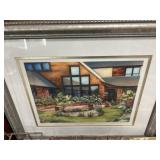 A, DeLaurentis Framed Garden Print
