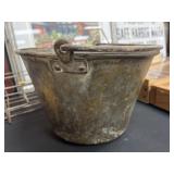 19th Century Brass Pail