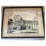 Melissa Coleman Framed Block Print