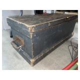 Primitive Wooden Tool Chest