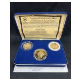 Gold Plated Coin Set