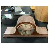 Walnut Case Mantel Clock