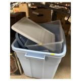 (2) Storage Totes with Lids