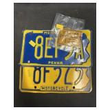 Motorcycle and Bicycle License Plates