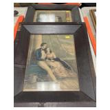 (2) N. Currier Framed Lithographs