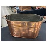Polished Copper Wash Boiler