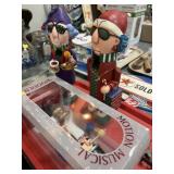 Composition and Wooden Nutcrackers