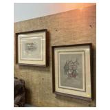 (2) European Enhanced Prints