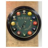 Billiards Wall Clock