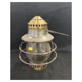 Brass and Steel Lantern Shade