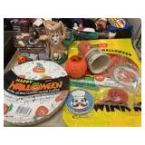 Vintage Halloween Decor and Paper Products