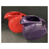 (2) Fiestaware Pitchers