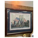 Hermansader World Trade Center Framed Print